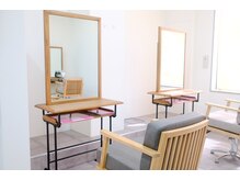 カラープラス 藤沢店の雰囲気（女性専門店で毎月ヘアカラー（リタッチ）に通いやすいお店♪）