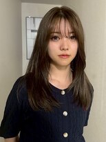 ナービス(NARVIS)&nbsp;アッシュグレージュ/レイヤーカット/透明感