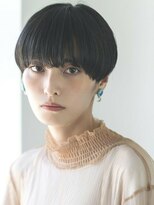 エミュ 表参道 青山(emu)&nbsp;【emu井上信洋】大人モードな黒髪マッシュショート【エミュ】