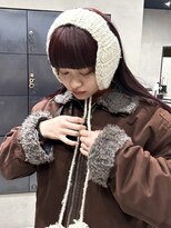 ヘアー アイス ルーチェ(HAIR ICI LUCE)&nbsp;ワインレッド/バーガンディ/秋カラー/レッド/太田