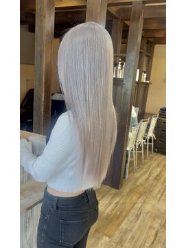 モアムー(Moremuu) 【りえ】ホワイトグレー