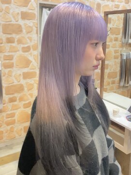 ゴリラビスケッツ(GORILLA BISCUITS) グラデーション/ケアブリーチ/ダブルカラー/レイヤーカット