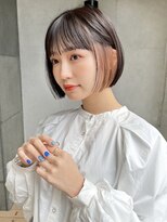 ガーデン 渋谷(GARDEN)&nbsp;大人ガーリーダークアッシュ小顔ヘア似合わせカット