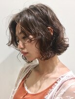 ピークアブー 原宿ハラカド(PEEK-A-BOO)&nbsp;ボブパーマ/カーリーヘア/癖毛くせ毛クセ毛/オトナ女子/ショート