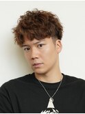 メンズショート シャドウパーマ 大人 高松 メンズ