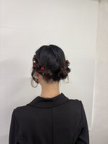ヘアー アレス(hair ales) ツインお団子