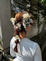 アウィッシュ(a wish)&nbsp;編み下ろし 成人式 ヘアセット