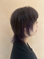 トリコ アヴェダ ららテラス北綾瀬(tricot AVEDA) ショート/レイヤーカット/レイヤー/インナーカラー/パープル