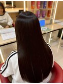 【伊勢原】イルミナカラー+髪質改善で叶える透明感オリーブ