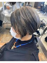 クイーンズゲート RITZ店(Queens's gate)&nbsp;白髪ぼかしハイライト
