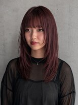 コレハ トレス 日野(CoReha tores) 【レイヤーカット×ピンクベージュ】横山