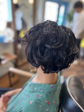 ディエゴ(DIEGO) ショートボブ フレンチパーマ