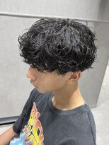 ロルカ 池袋店(Rolka)&nbsp;シャドウパーマ刈り上げマッシュ無造作波巻きスパイラル