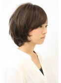 おとな女子・ルーズなボブスタイル