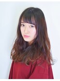 くせ毛風ランダムパーマ