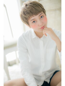 モッズ ヘア 福岡姪浜店(mod's hair) ハイトーン★個性的モダンショートb