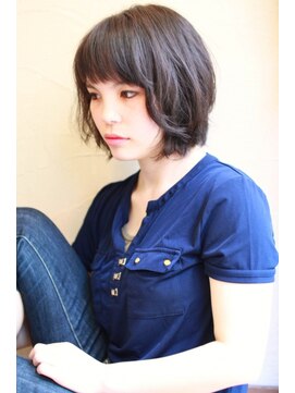 トヌコア ルア 下北沢店(TONUKOA RUA) 【TonukoaRua】大人可愛い小顔グレージュショート