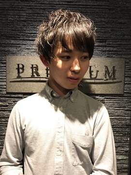 ヒロギンザ 銀座一丁目店(HIRO GINZA) パーマコンマヘア〈銀座〉〈理容室〉〈ショート〉