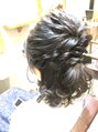 オーブ ヘアー ビーヴ 調布店(AUBE HAIR beve)&nbsp;長さが短い方でも可愛くアレンジ致します。