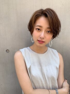 サンド 銀座(sand) 【sand 銀座】短すぎないキレイショートボブ