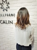 ヘア スパ ビューティー エールフォルム(HAIR SPA BEAUTY YELLFORME)&nbsp;ミディアム 切りっぱなしスタイル
