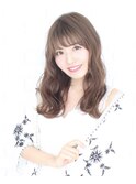 グレージュ×ゆるふわ