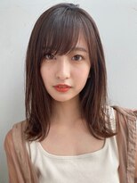 ガーデントウキョウ(GARDEN Tokyo)&nbsp;【GARDEN荒井夏海】ストレートが可愛い鎖骨ミディアム