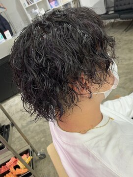 ディーカヘアーセンダイ(Di KA HAIR sendai) ツイストスパイラル/ハイライト/グレー/刈り上げ/ツーブロック