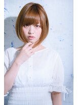 ヴァンクシー バイ ルナ(VANKCY by Luna) 小顔に見せるヘア ショート 大人ボブ 20代 30代 オリーブカラー