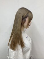 デイズ(DAYS)&nbsp;＊【DAYS】切りっぱなしロング×ベージュ＊