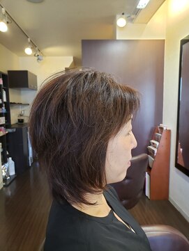 ヘアメイク ビス(Hair Make Bis.) ウルフスタイル