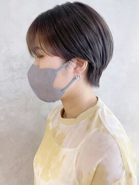 アイティーバイアルバム 八王子店(IT by ALBUM) マッシュショート_マッシュショートフェザーバング_ba345111