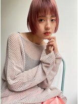 TJ天気予報 1t 津島店&nbsp;切りっぱなしストレートボブ/ブリーチ/ダブルカラー