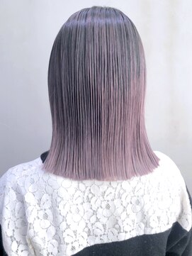 アイティー バイ アルバム 中野店(IT by ALBUM) ラベンダーグレー_アースカラーくびれヘア_ba320401