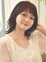 むーきち 吉祥寺(mu-kichi)&nbsp;ひし形シルエット外ハネスタイル♪