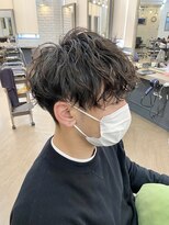 ニューモヘアー 立川(Pneumo hair) マッシュ×スパイラルパーマ^ ^