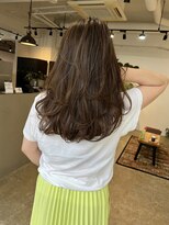 メリー オオサカ(Merly Osaka)&nbsp;エレガントなレイヤー×ハイライト_ナチュラルブラウン_