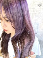 サラ ビューティ サイト 春日(SARA Beauty sight) ブリーチカラー/秋カラー/ラベンダー◎pink violet