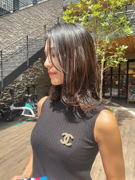 ジアン(GIEN) たっぷりレイヤースタイル