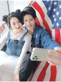 アップスタイル // ロング × 花嫁ヘア × クラゲヘア