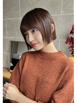 サンド 鹿児島中央(sand) @sei___sandインナーカラー/ボブ/鹿児島中央駅