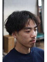 ニューオールド 三軒茶屋(NEW OLD)&nbsp;メンズ2ブロックパーマ