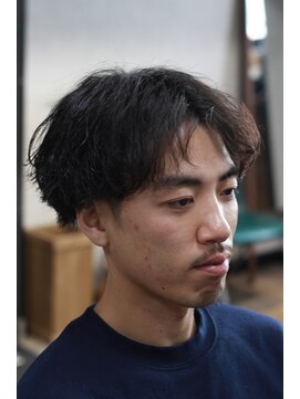 ニューオールド 三軒茶屋(NEW OLD) メンズ2ブロックパーマ