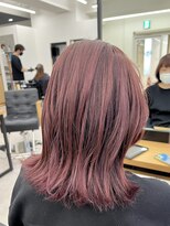 銀座ラボ 津田沼店(LA BO)&nbsp;外はねレイヤー/ピンクハイライト