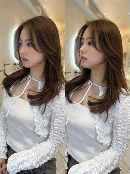 エヌ 武庫之荘店(enu)の写真/【年中無休/9～22時】「カット¥3000/リタッチカラー+Cut+プレTｒ¥6500」話題のTOKIOトリートメントも¥4000!