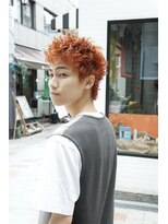 ルーカス(LUCAS)&nbsp;スパイキーショート×オレンジカラー