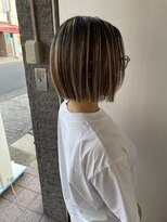 コレロ ヘアー(KORERO hair)&nbsp;ボブ　ハイライト