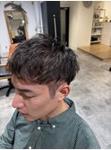 ピンパーマで作るナチュラルパーマ