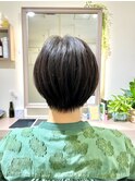 襟足短めが可愛い♪ショートカット