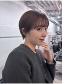 ▽コンパクトショート似合わせカットメルティーカラーフェミニン